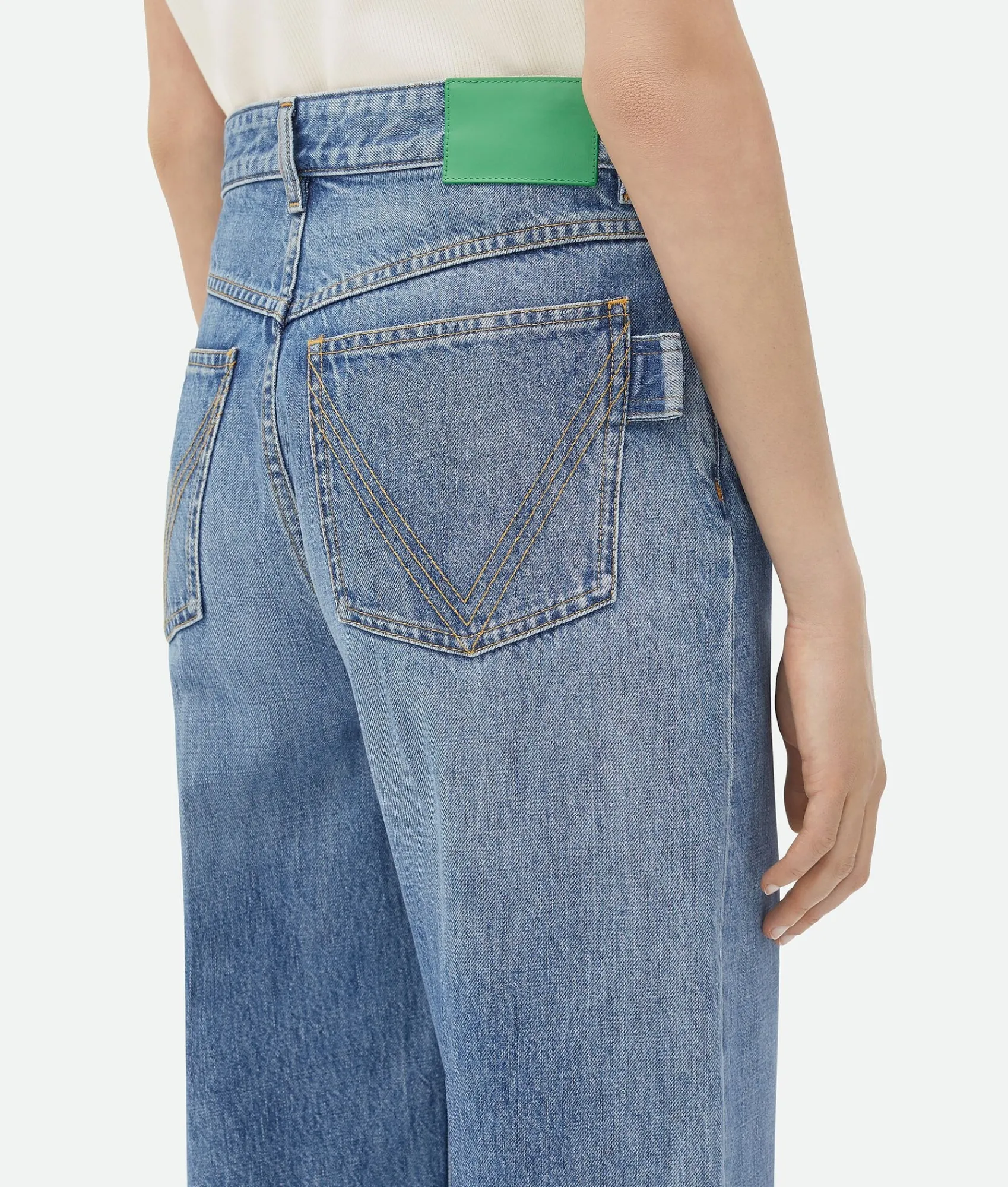 Bottega Veneta Vintage Indigo Wide Leg Denim>Women Denim