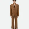 Bottega Veneta Vintage-Effect Leather Jacket> Jackets | Leather