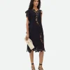 Bottega Veneta Viscose And Silk Dress>Women Dresses