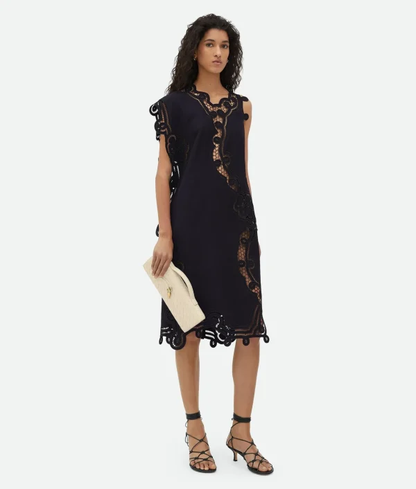 Bottega Veneta Viscose And Silk Dress>Women Dresses