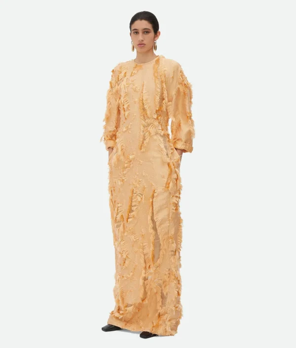 Bottega Veneta Viscose Fil Coupe Dress>Women Dresses