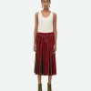 Bottega Veneta Viscose Frill Skirt>Women Skirts