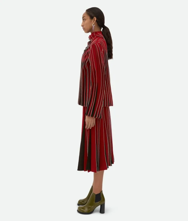 Bottega Veneta Viscose Frill Top>Women Tops And T-Shirts