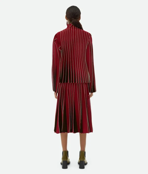 Bottega Veneta Viscose Frill Top>Women Tops And T-Shirts