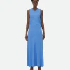 Bottega Veneta Viscose Jersey Long Dress With Knot Ring>Women Dresses