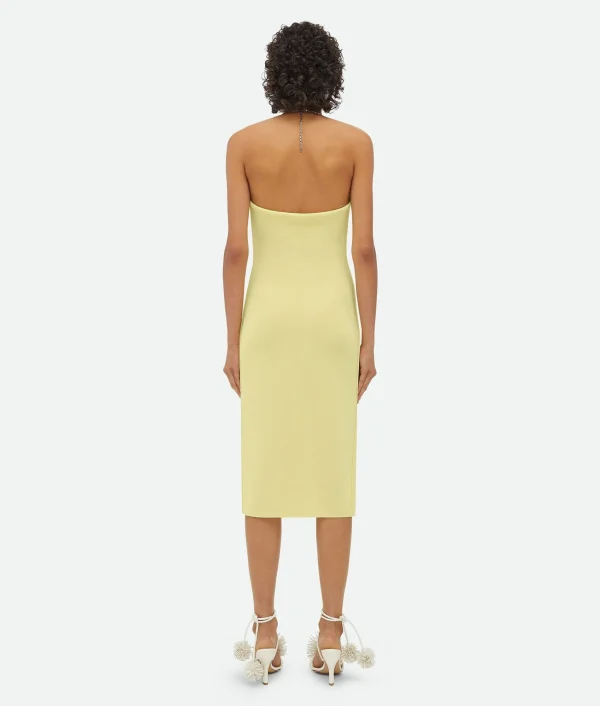 Bottega Veneta Viscose Midi Dress>Women Dresses
