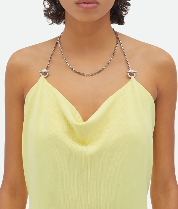 Bottega Veneta Viscose Midi Dress>Women Dresses