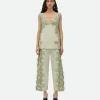 Bottega Veneta Viscose Top With Lace Embroidery>Women Tops And T-Shirts