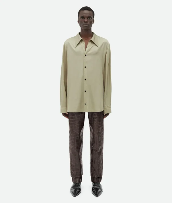 Bottega Veneta Viscose Twill Shirt> Shirts