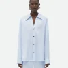 Bottega Veneta Viscose Twill Shirt>Women Shirts