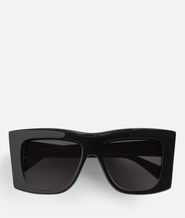 Bottega Veneta Visor Recycled Acetate Square Sunglasses>Women Sunglasses | Sunglasses