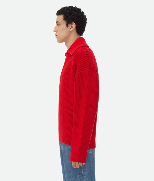 Bottega Veneta Wool And Cashmere Polo> Knitwear