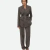Bottega Veneta Wool And Cotton Pied De Poule Jacket>Women Jackets