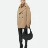 Bottega Veneta Wool Coat>Women Coats
