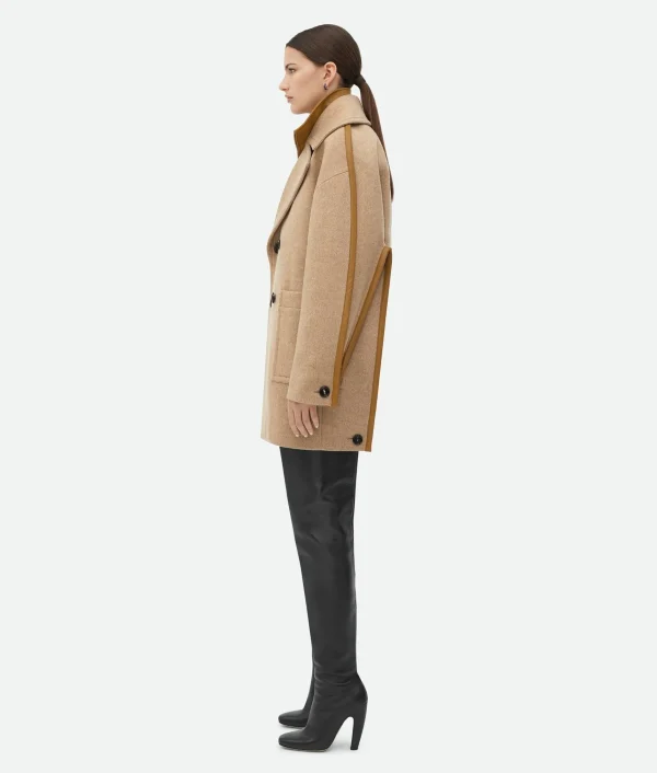 Bottega Veneta Wool Coat>Women Coats