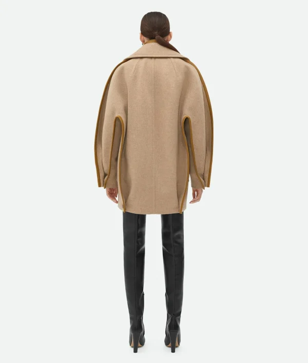 Bottega Veneta Wool Coat>Women Coats
