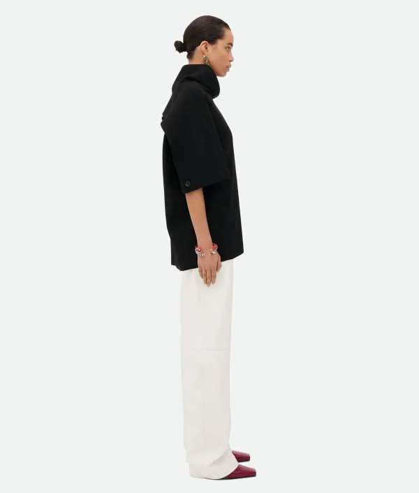 Bottega Veneta Wool Crepe Top>Women Tops And T-Shirts | Shirts