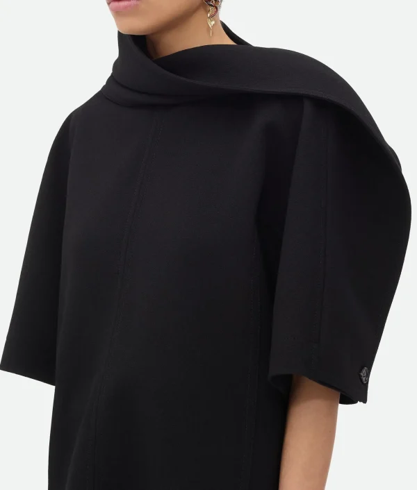 Bottega Veneta Wool Crepe Top>Women Tops And T-Shirts | Shirts