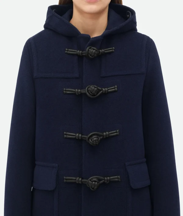 Bottega Veneta Wool Duffle Coat>Women Coats