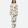 Bottega Veneta Wool Flowers Long Skirt>Women Skirts