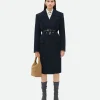 Bottega Veneta Wool Gabardine Coat>Women Coats