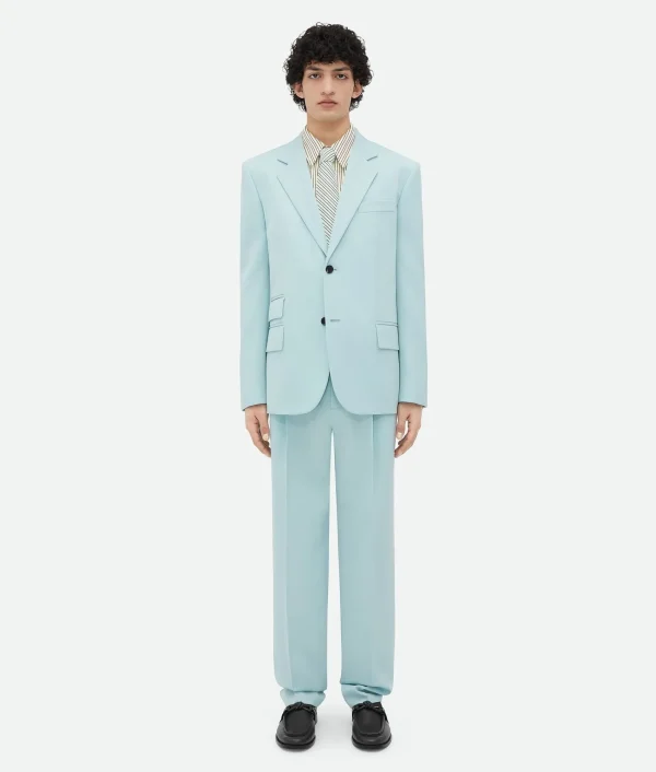 Bottega Veneta Wool Grain De Poudre Jacket> Jackets