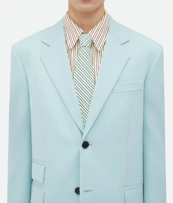 Bottega Veneta Wool Grain De Poudre Jacket> Jackets