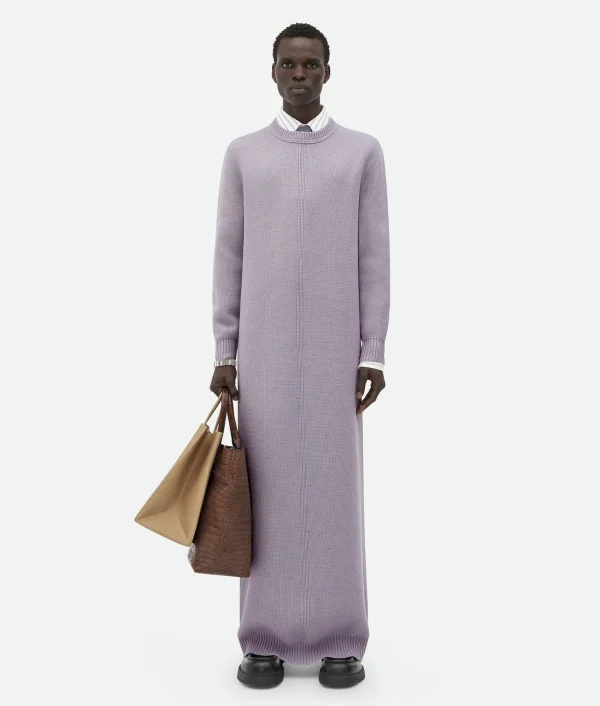 Bottega Veneta Wool Long Dress> Knitwear
