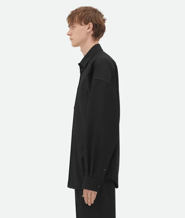 Bottega Veneta Wool Twill Shirt> Shirts