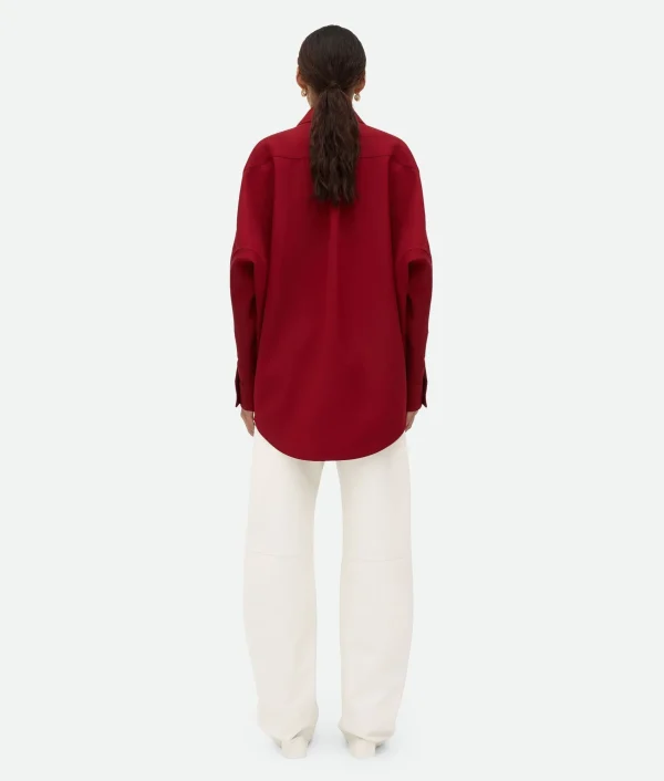 Bottega Veneta Wool Twill Shirt>Women Shirts