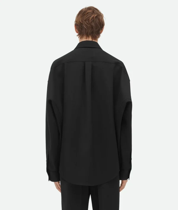 Bottega Veneta Wool Twill Shirt> Shirts