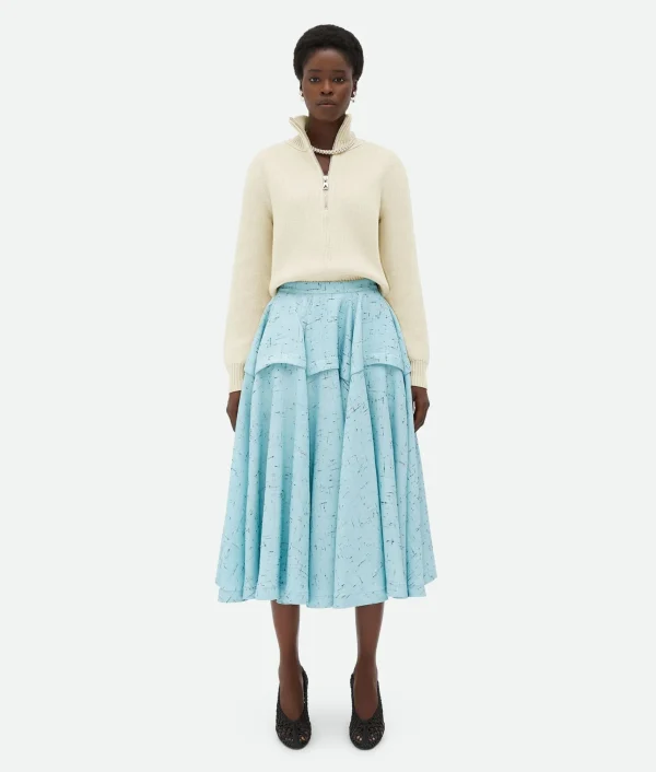 Bottega Veneta Wool Zippered Jumper>Women Knitwear