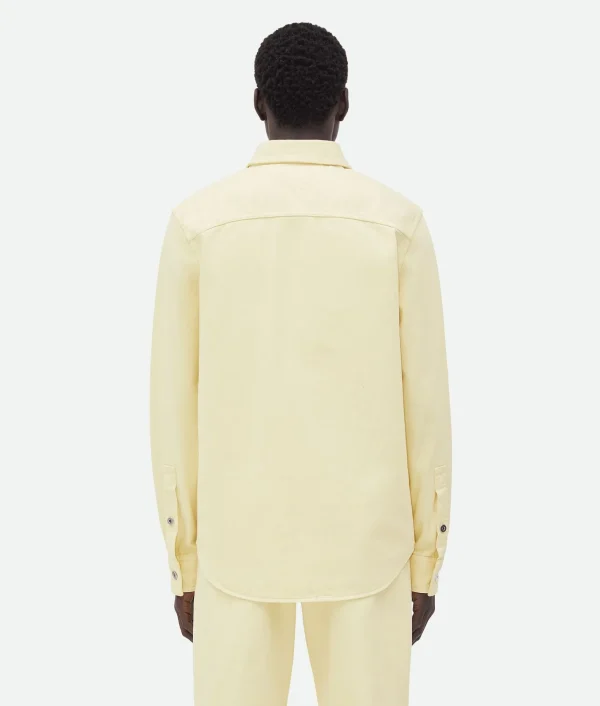 Bottega Veneta Yellow Wash Denim Shirt> Shirts | Denim